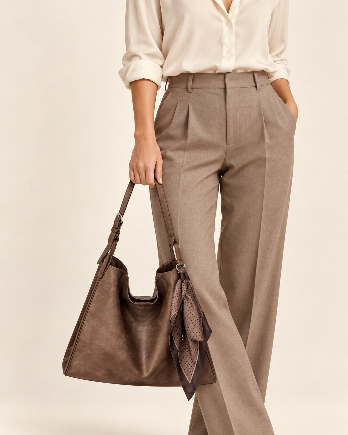 HY-014 Tea brown AI styling illustration