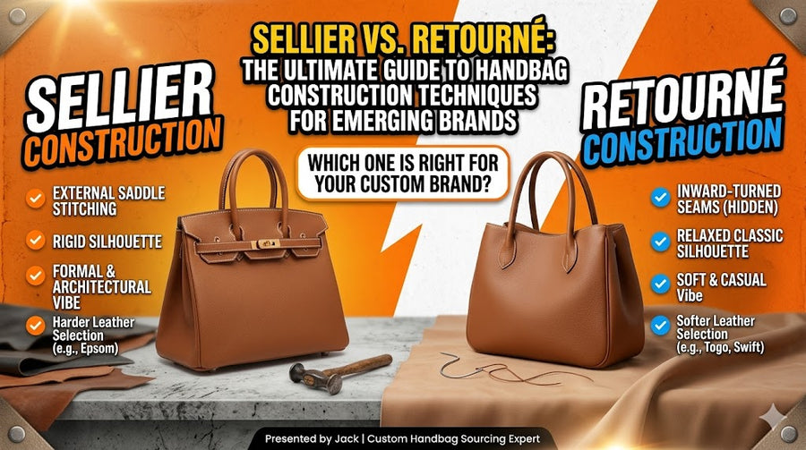 Sellier vs. Retourné: The Ultimate Guide to Handbag Construction Techniques for Emerging Brands