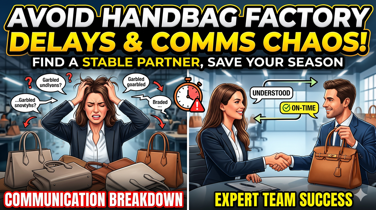 Why Handbag Factory Communication Problems Cause Sampling Delays