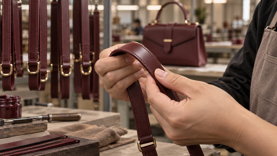 Why Handbag Edge Paint Cracks or Peels: PU Strap Durability Guide