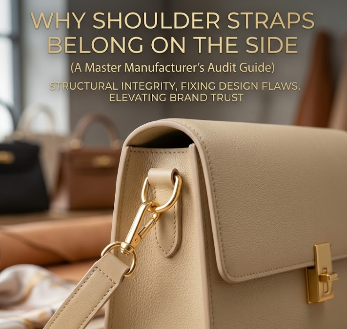 Why You Shouldn't Attach a Shoulder Strap to a Handbag Flap