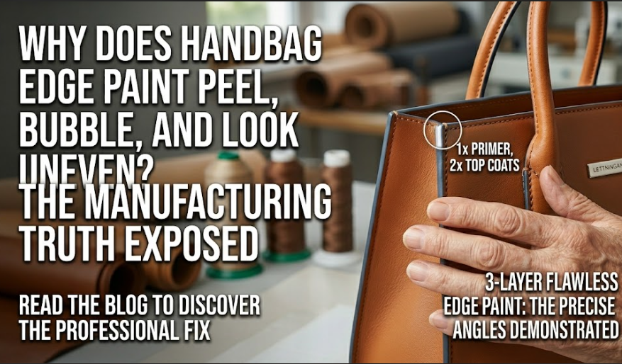 Why Handbag Edge Paint Peels: Causes, Fixes & Luxury Factory Standards