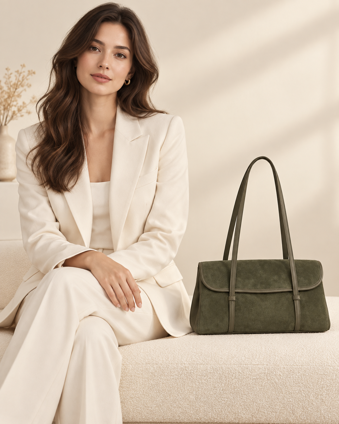 HY-005 Olive green AI styling illustration