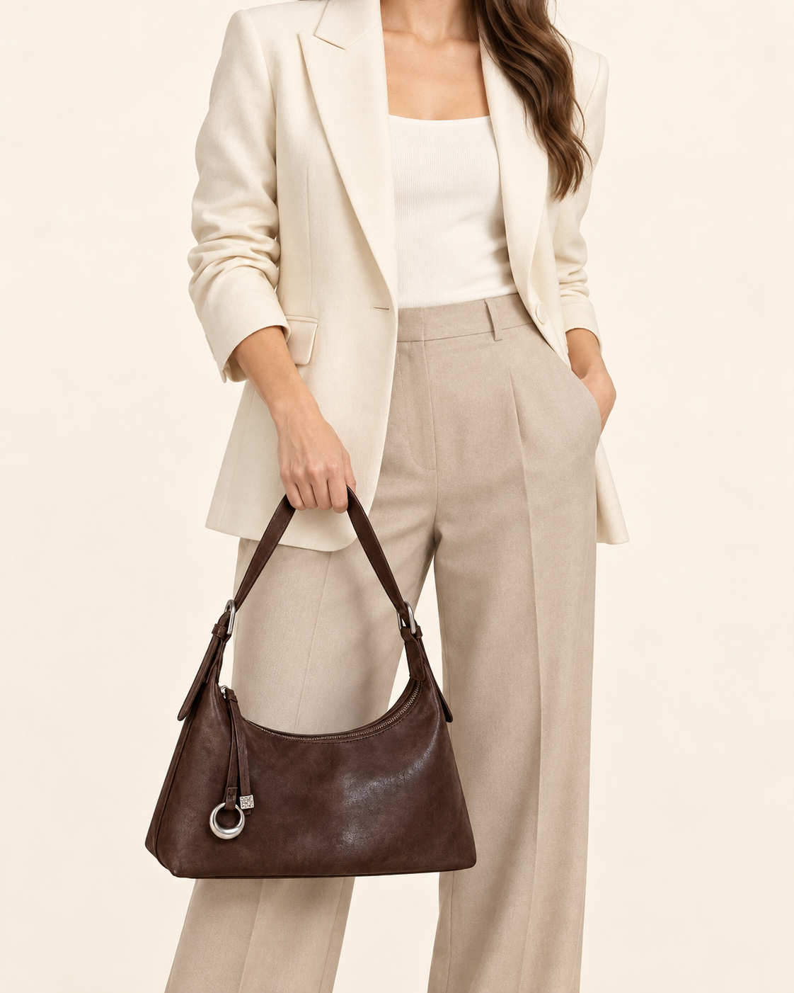 HY-017 Chocolate brown AI styling illustration